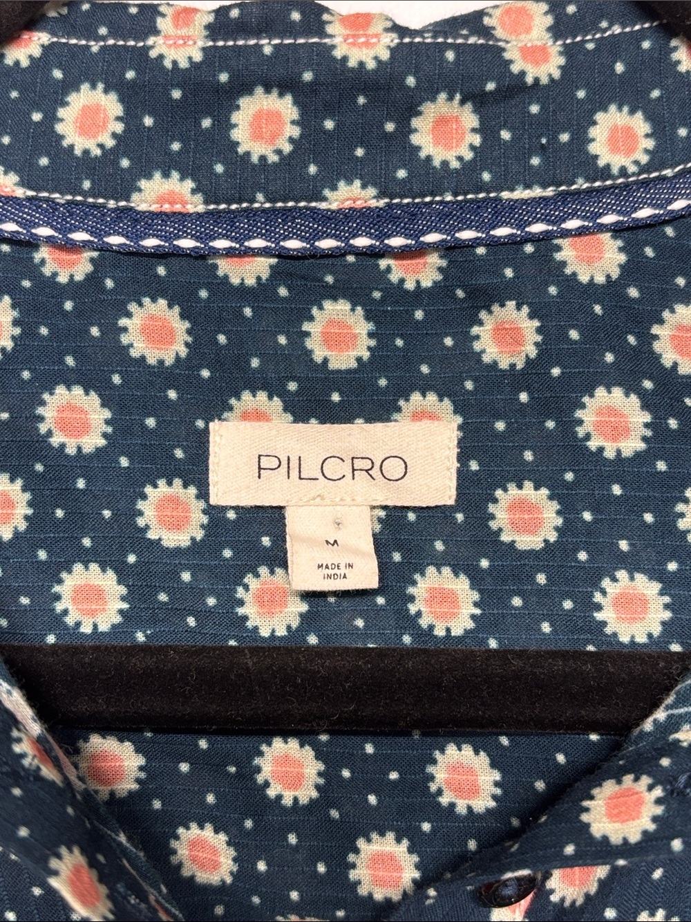 ✨Pilcro The Tallulah Double Puff-Sleeve Blouse Size M - Picture 11 of 15